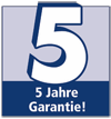 5 Jahre Garantie auf Manuflex Arbeitstische