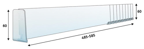 0197.2-2[1]-500 Fachteiler Ladeneinrichtung