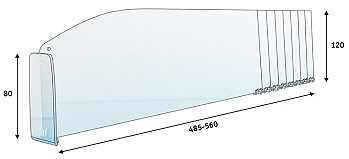 0207.2-2[1]-350 Fachteiler Ladeneinrichtung